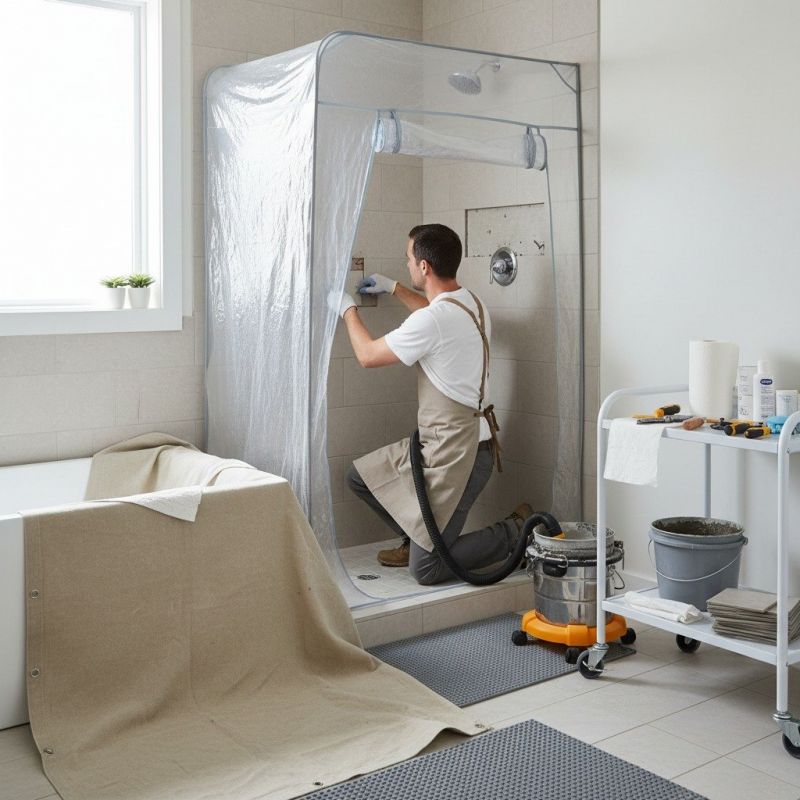 Bathroom Tile Repair